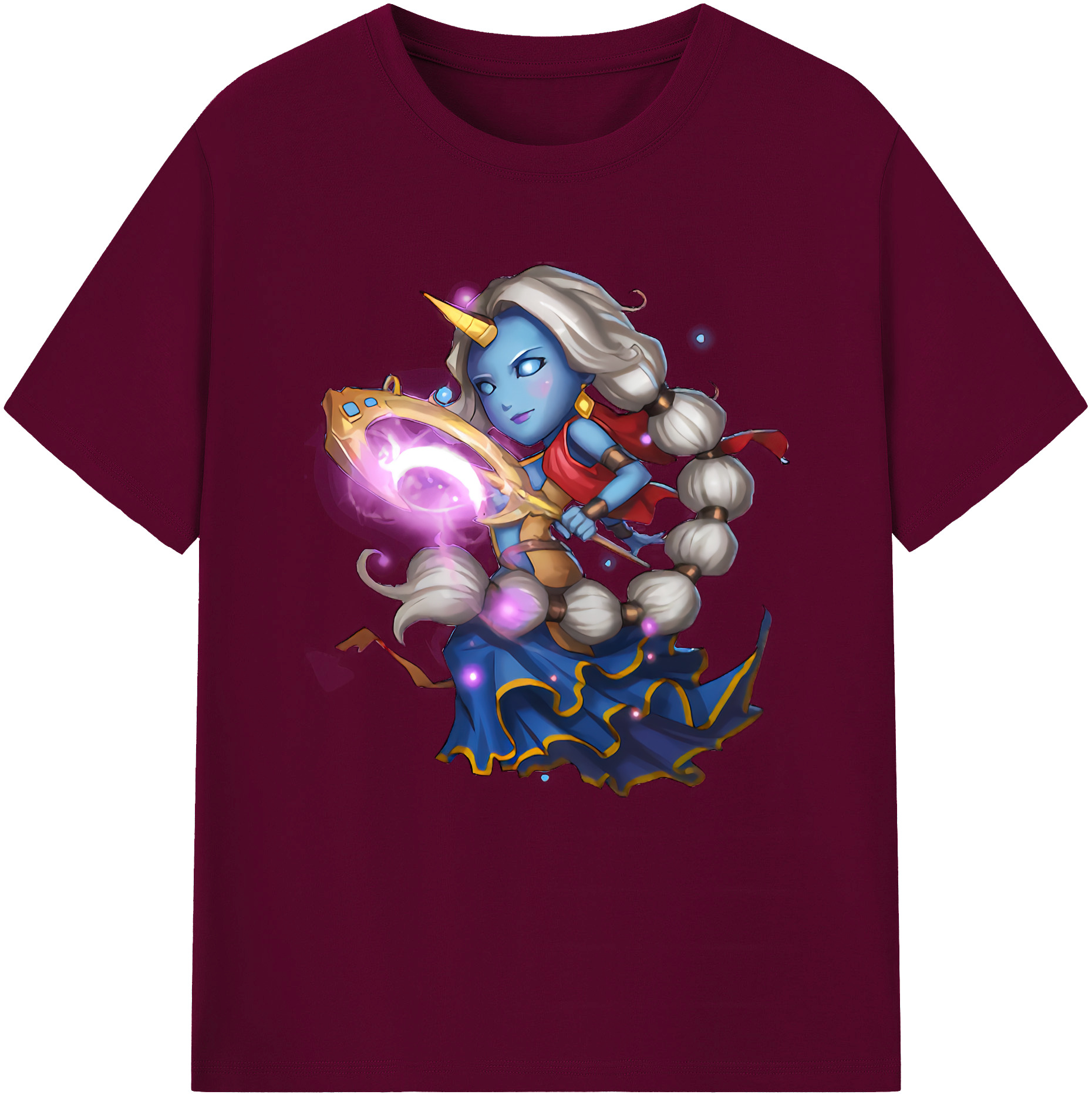 （画像用） リーグ・オブ・レジェンド League of Legends LOL レディースカジュアルプリントTシャツ（綿100％）
